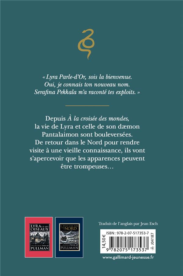 Quatrième de couverture de « Serpentine »