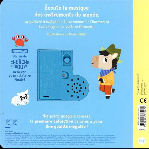 Quatrième de couverture de « Mes instruments du monde »