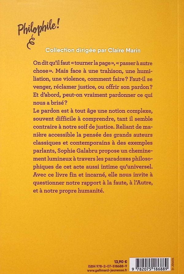 Quatrième de couverture de « Faut-il pardonner ou pas ? »