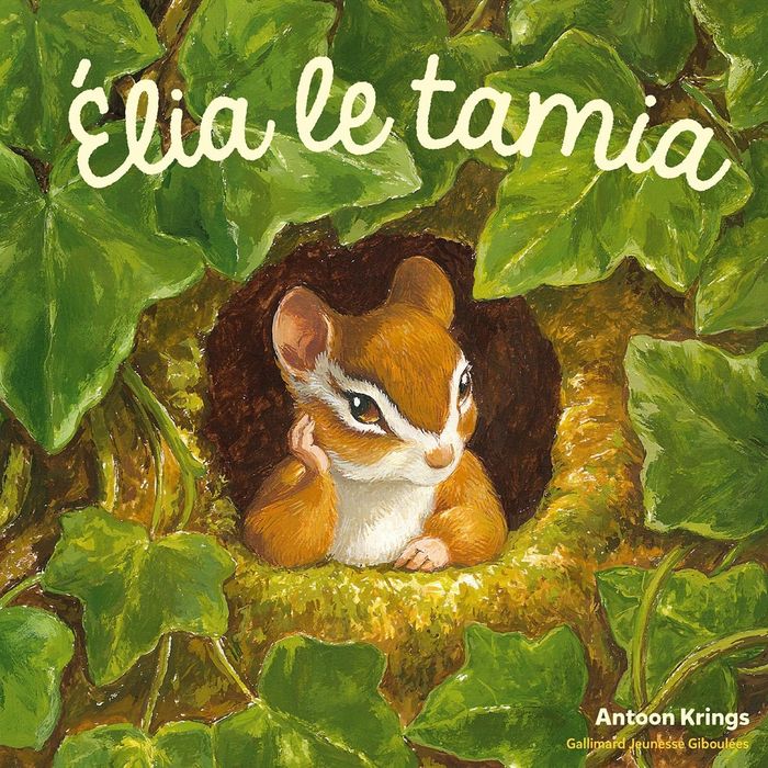 Couverture du livre « Elia le tamia » de Antoon Krings, librairie Les Contes Infusés à Corte