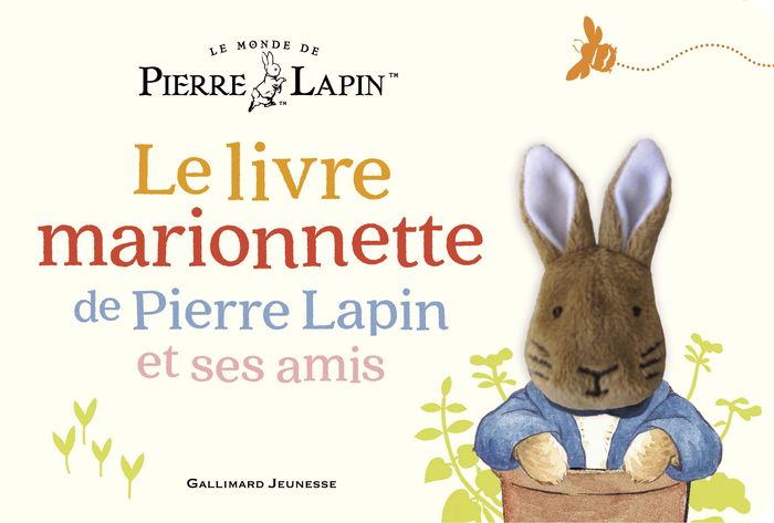 Couverture du livre « Le livre marionnette de Pierre Lapin et ses amis » de [d'après Beatrix Potter], librairie Les Contes Infusés à Corte
