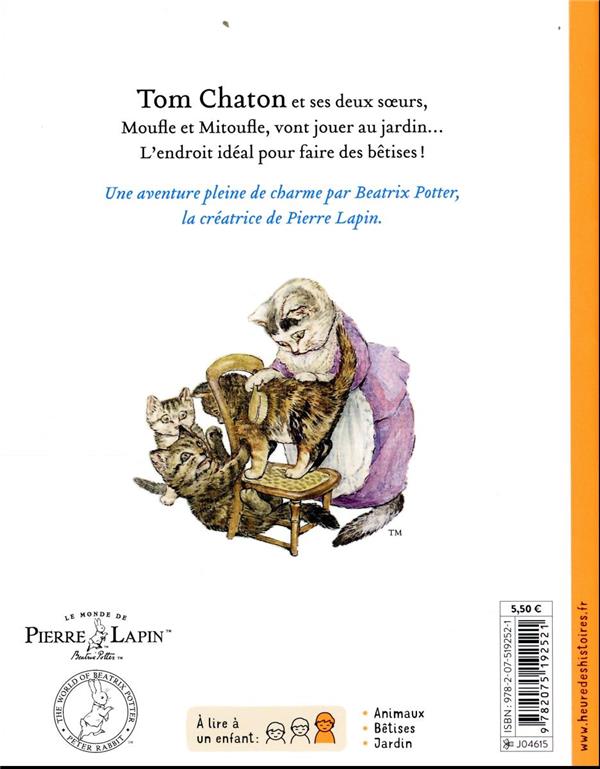 Quatrième de couverture de « Tom Chaton »