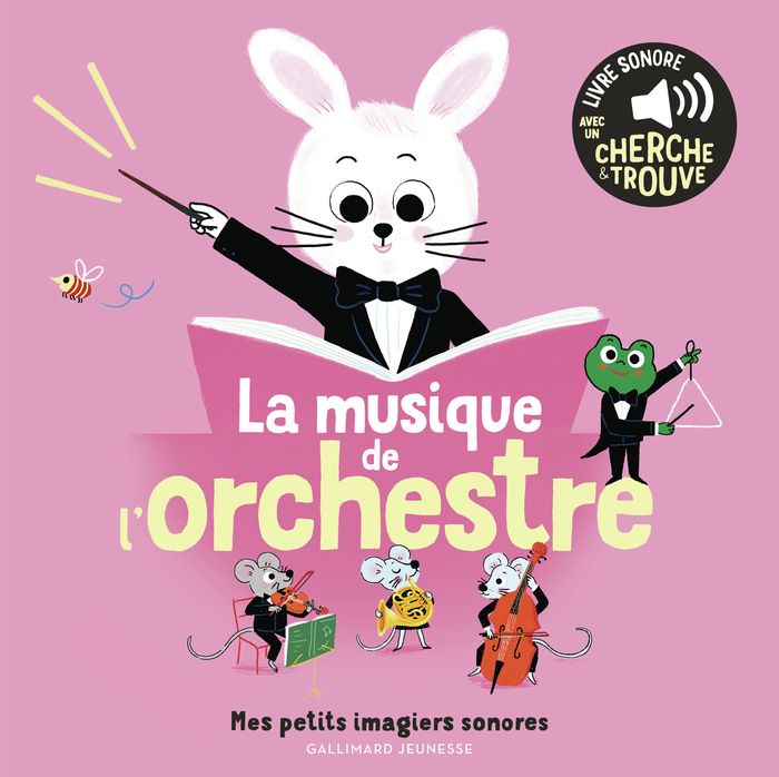 Couverture du livre « LA MUSIQUE DE L'ORCHESTRE - DES SONS A ECOUTER, DES IMAGES A REGARDER », librairie Les Contes Infusés à Corte