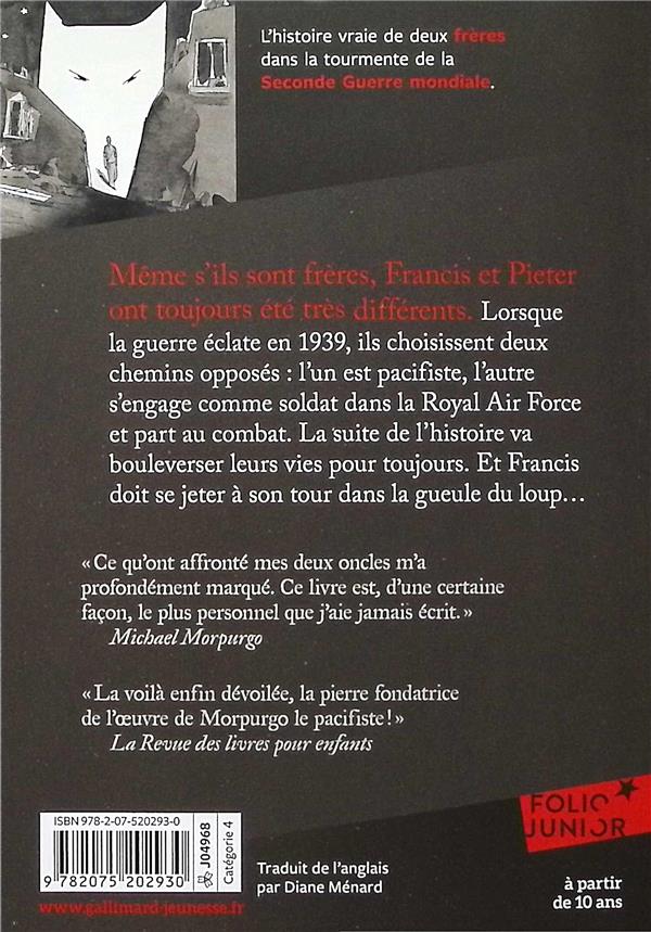 Quatrième de couverture de « DANS LA GUEULE DU LOUP »