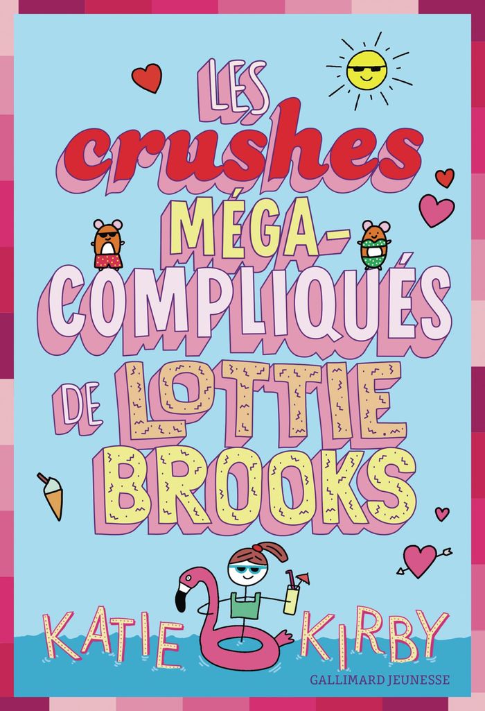 Couverture du livre « LES CRUSHES MEGA-COMPLIQUES DE LOTTIE BROOKS », librairie Les Contes Infusés à Corte