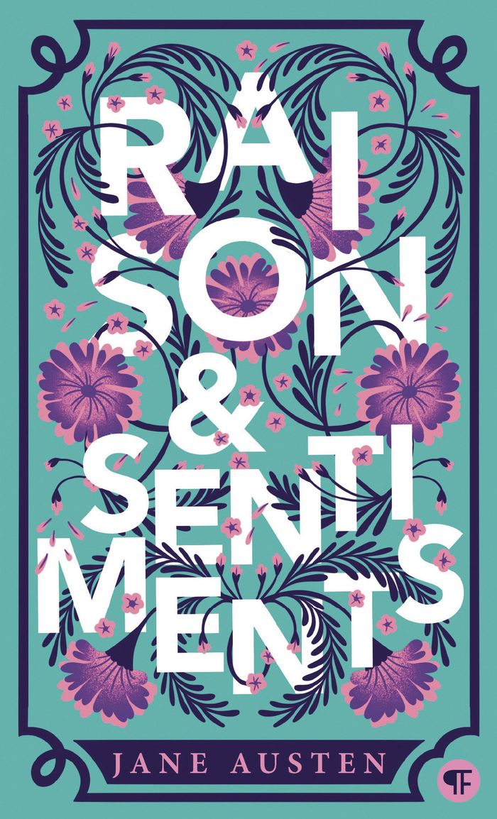 Couverture du livre « Raison et sentiments » de Jane Austen, librairie Les Contes Infusés à Corte
