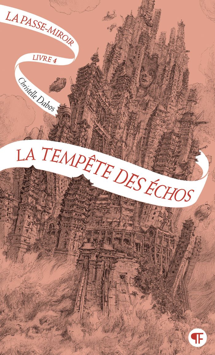 Couverture du livre « LA PASSE-MIROIR - VOL04 - LA TEMPETE DES ECHOS », librairie Les Contes Infusés à Corte