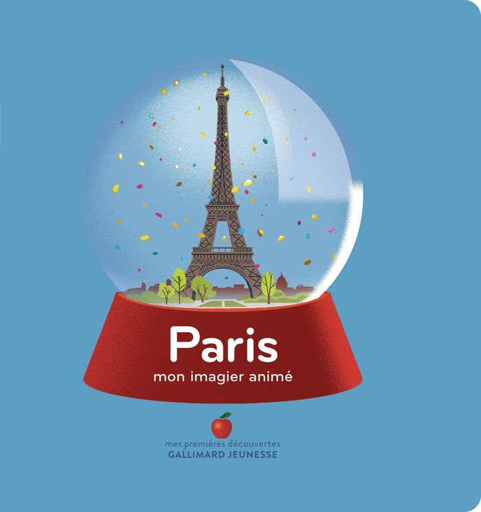 Couverture du livre « Paris : mon imagier animé » de Collectif, librairie Les Contes Infusés à Corte