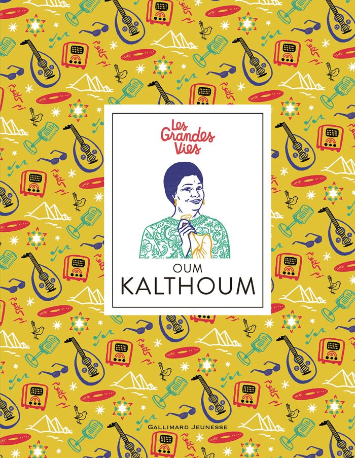 Couverture du livre « Oum Kalthoum » de Jessie Magana, librairie Les Contes Infusés à Corte