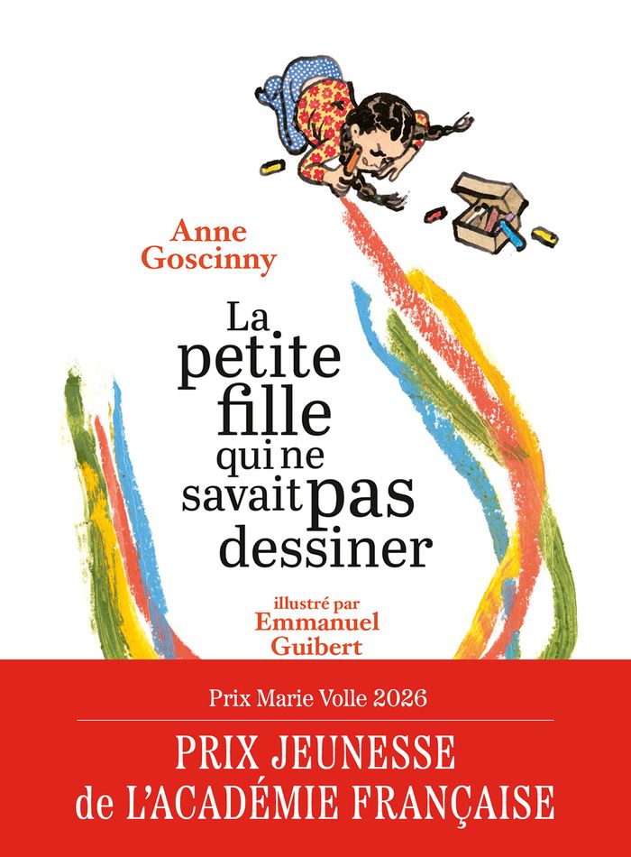 Couverture du livre « La petite fille qui ne savait pas dessiner » de Anne Goscinny, librairie Les Contes Infusés à Corte