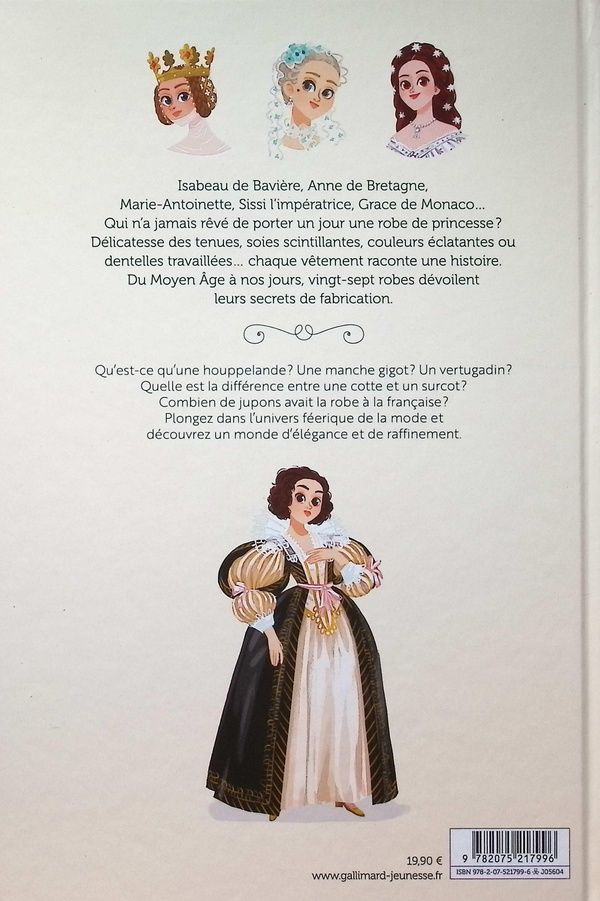 Quatrième de couverture de « À la mode des princesses »