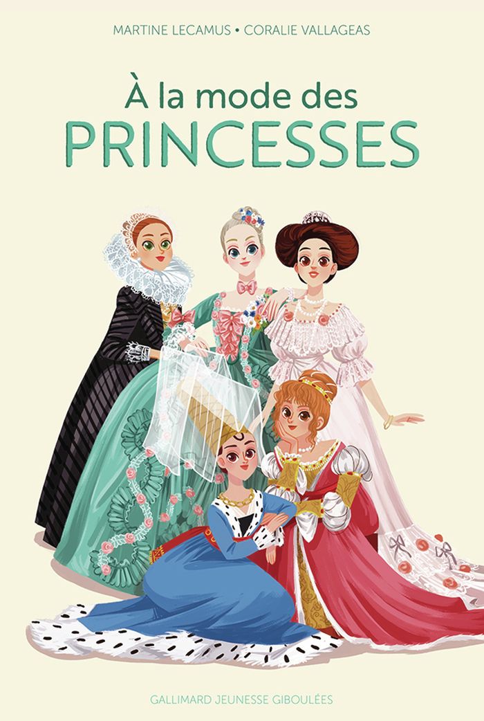 Couverture du livre « À la mode des princesses » de Martine Lecamus, librairie Les Contes Infusés à Corte