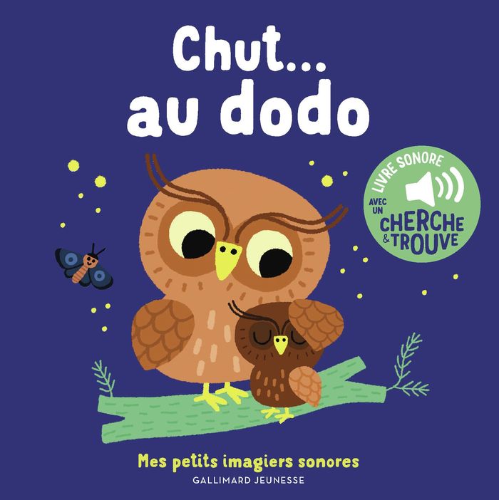 Couverture : CHUT... AU DODO - DES SONS A ECOUTER, DES IMAGES A REGARDER