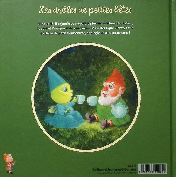 Quatrième de couverture de « Colin, petit lutin »