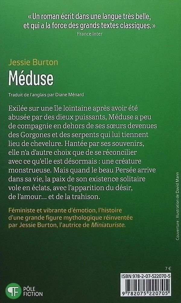 Quatrième de couverture de « MEDUSE »