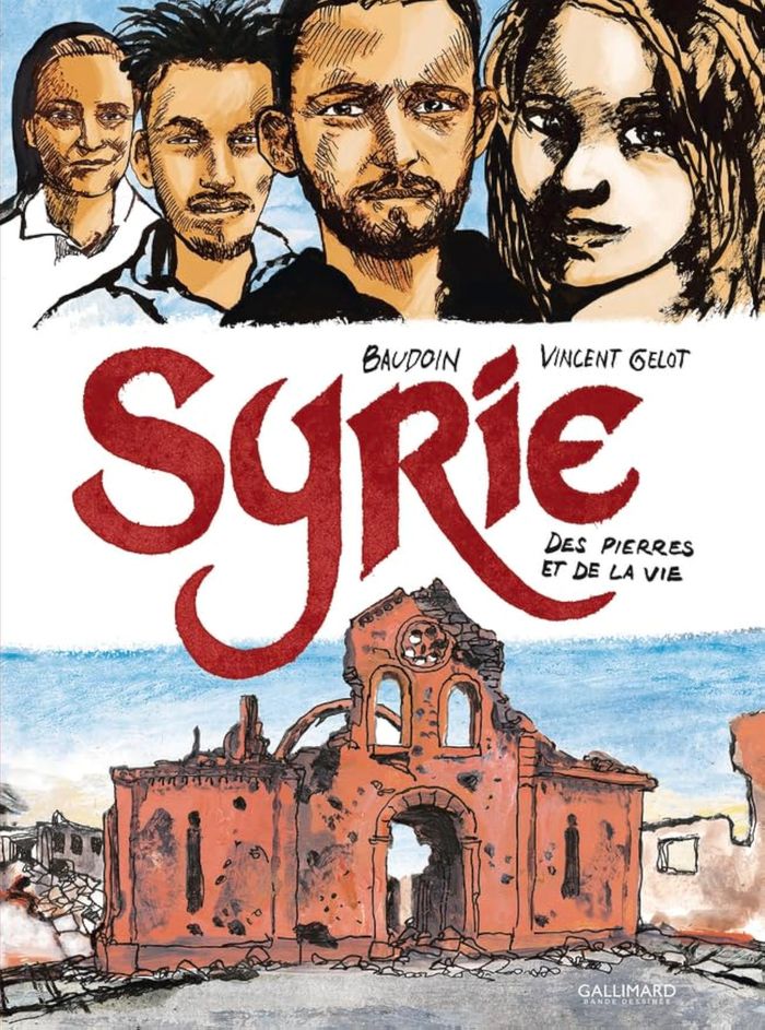 Couverture du livre « Syrie : des pierres et de la vie », librairie Les Contes Infusés à Corte