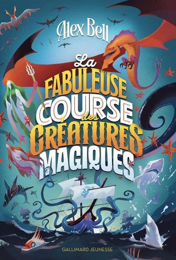 Couverture du livre « LA FABULEUSE COURSE DES CREATURES MAGIQUES », librairie Les Contes Infusés à Corte