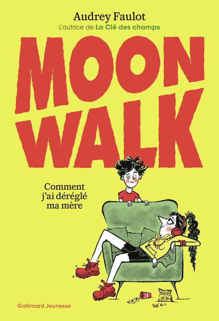 Couverture du livre « Moonwalk : comment j'ai déréglé ma mère », librairie Les Contes Infusés à Corte