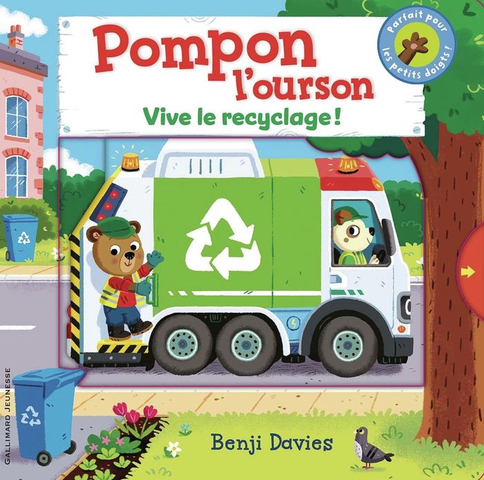 Couverture du livre « Vive le recyclage ! » de Benji Davies, librairie Les Contes Infusés à Corte