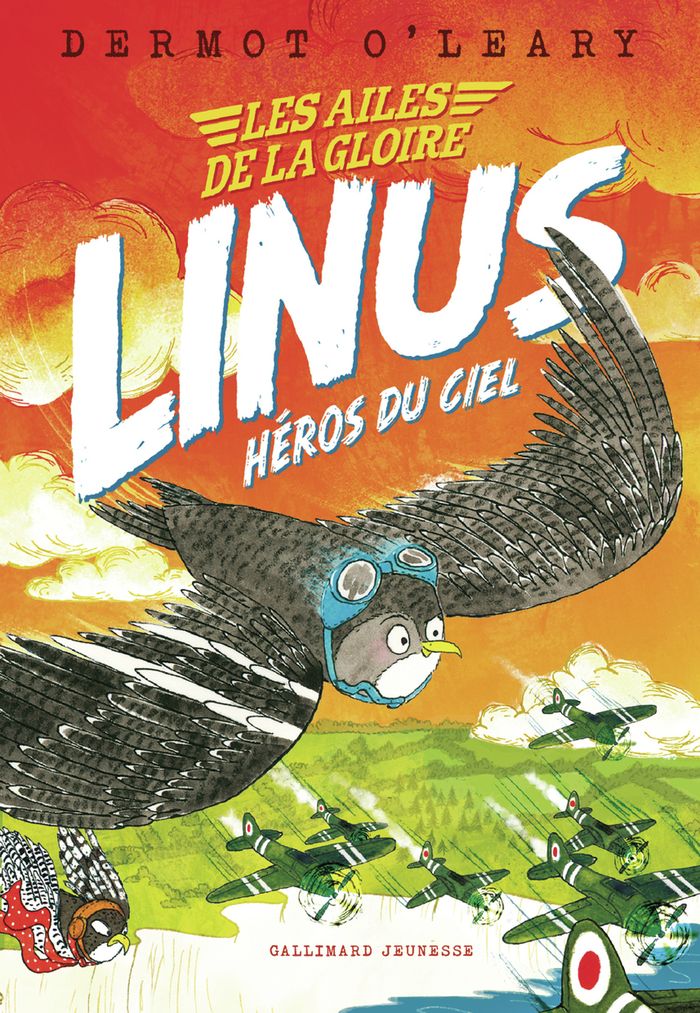 Couverture du livre « Les ailes de la gloire : Linus, héros du ciel », librairie Les Contes Infusés à Corte