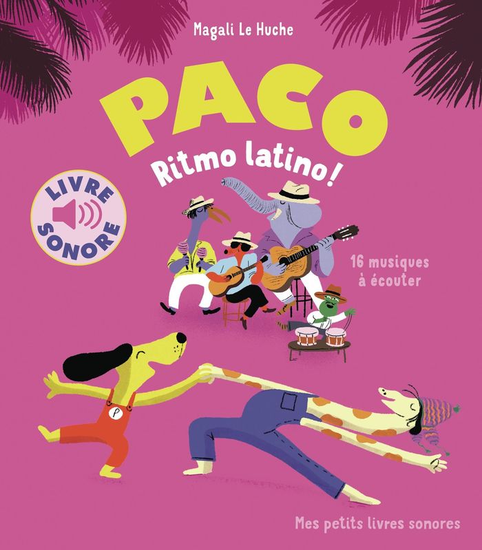 Couverture du livre « Paco : ritmo latino ! », librairie Les Contes Infusés à Corte