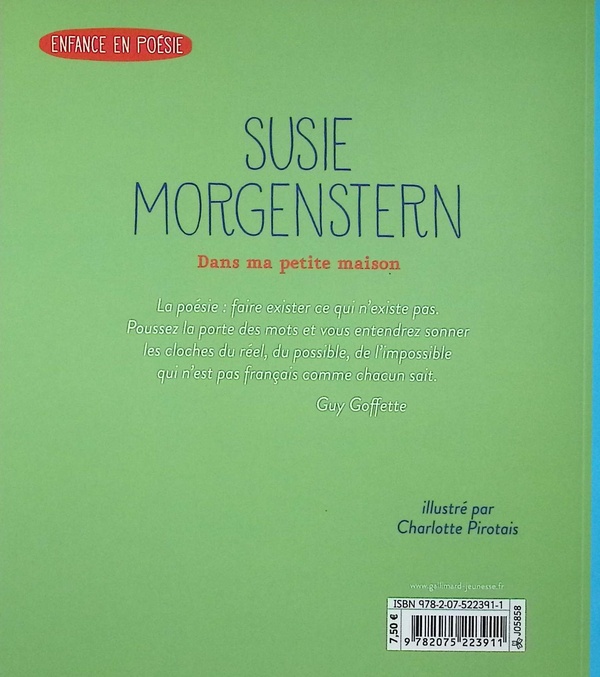 Quatrième de couverture de « Dans ma petite maison »
