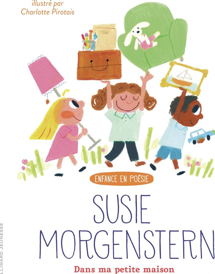 Couverture du livre « Dans ma petite maison » de Susie Morgenstern, librairie Les Contes Infusés à Corte