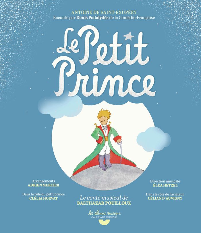 Couverture du livre « Le Petit Prince : le conte musical », librairie Les Contes Infusés à Corte