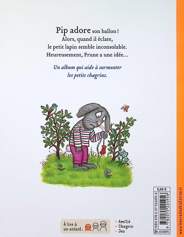 Quatrième de couverture de « Le beau ballon »
