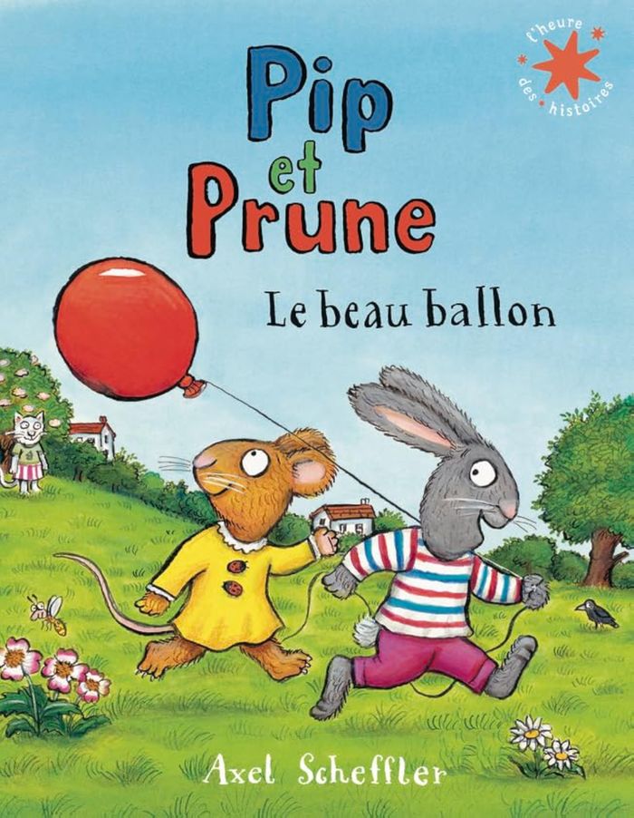 Couverture du livre « Le beau ballon » de Axel Scheffler, librairie Les Contes Infusés à Corte