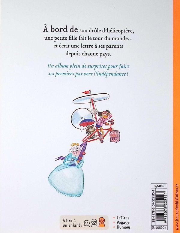 Quatrième de couverture de « Lettres de mon hélicoptêtre »