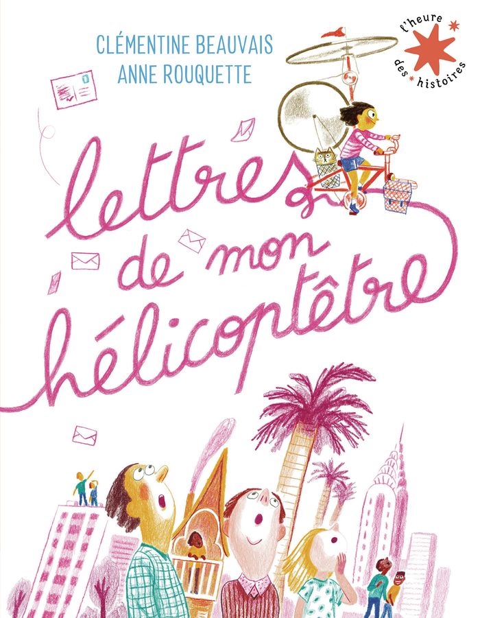 Couverture du livre « Lettres de mon hélicoptêtre », librairie Les Contes Infusés à Corte