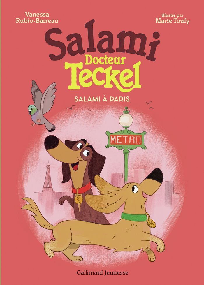 Couverture du livre « Salami à Paris », librairie Les Contes Infusés à Corte