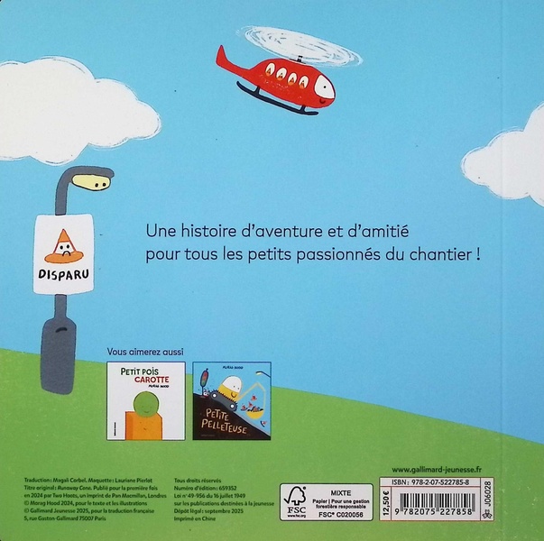 Quatrième de couverture de « Où est passé petit plot ? »