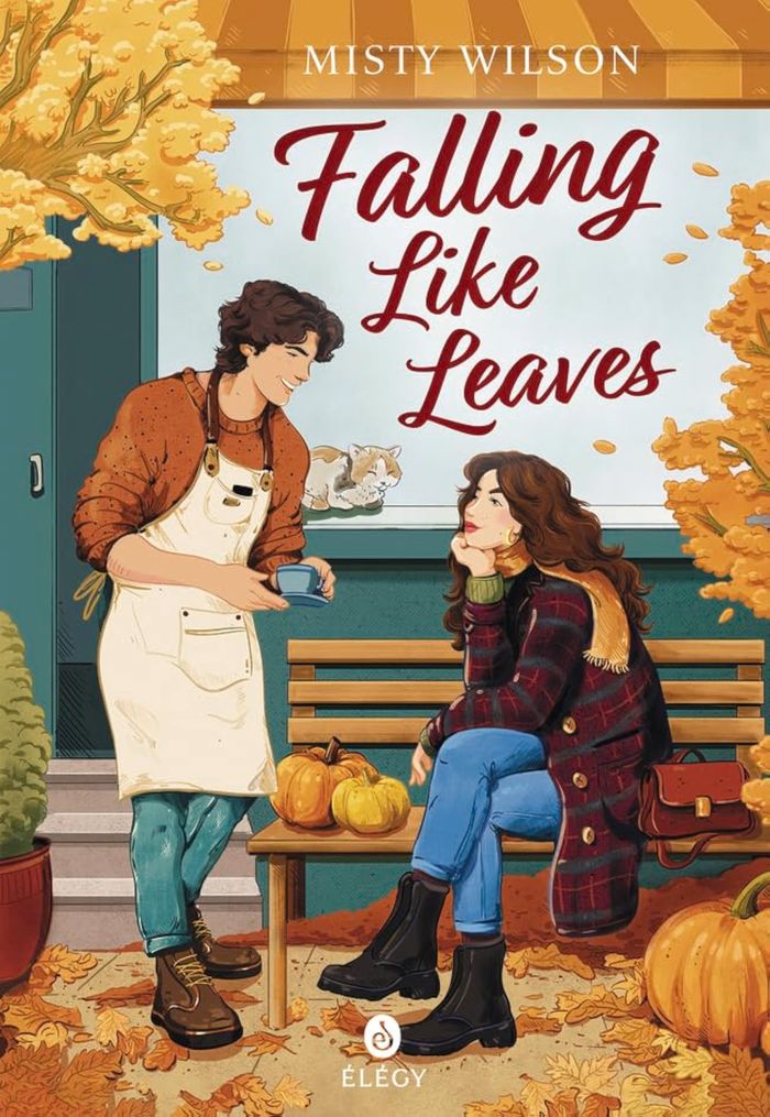 Couverture du livre « FALLING LIKE LEAVES », librairie Les Contes Infusés à Corte