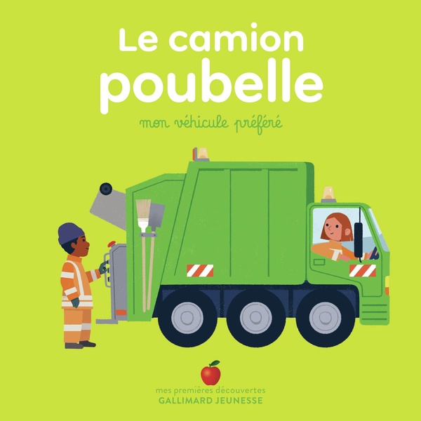 Couverture du livre « LE CAMION POUBELLE » de Sarrazin Aurelie, librairie Les Contes Infusés à Corte