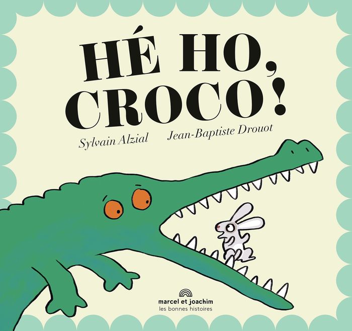 Couverture du livre « Hé ho, croco ! », librairie Les Contes Infusés à Corte