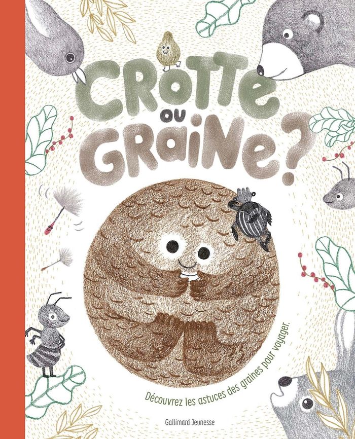 Couverture du livre « Crotte ou graine ? » de Yoon-sun Lee, librairie Les Contes Infusés à Corte