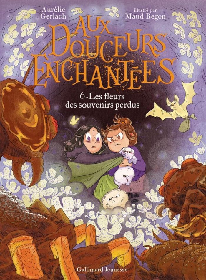 Couverture du livre « Les fleurs des souvenirs perdus » de Aurélie Gerlach, librairie Les Contes Infusés à Corte