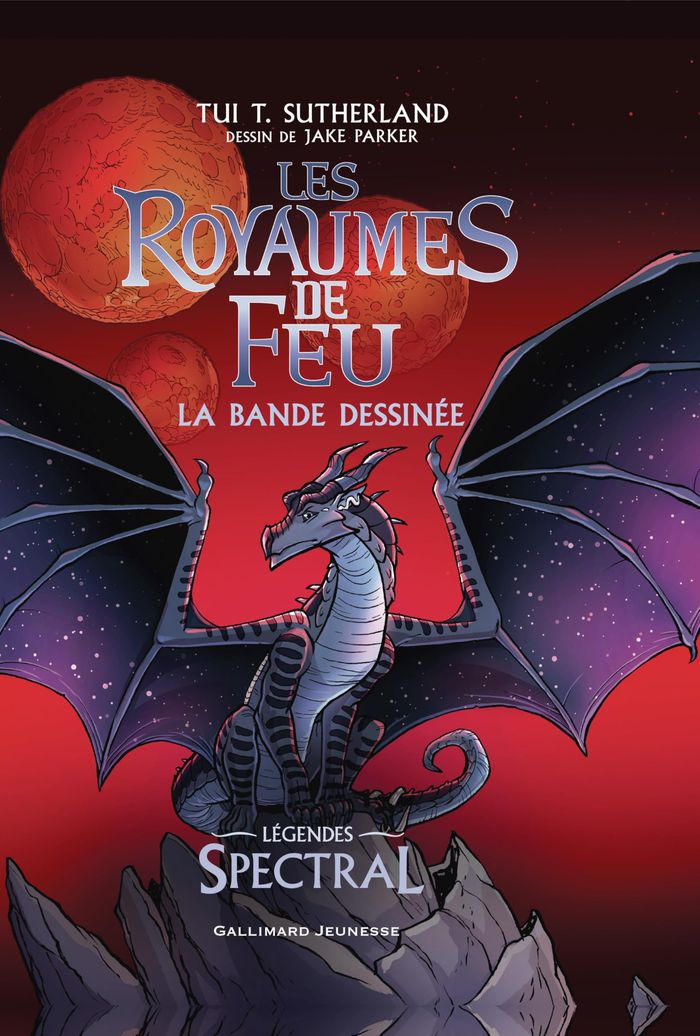 Couverture du livre « LES ROYAUMES DE FEU - EN BANDE DESSINEE-LEGENDES - SPECTRAL », librairie Les Contes Infusés à Corte