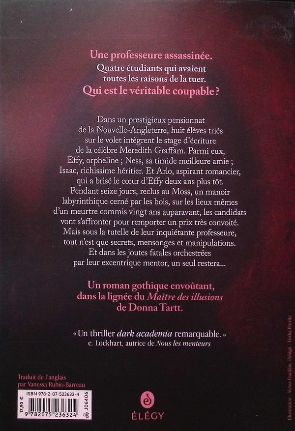 Quatrième de couverture de « When we were monsters »