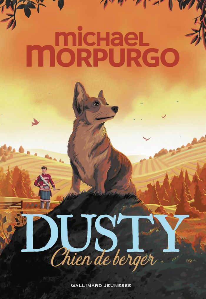 Couverture du livre « DUSTY, CHIEN DE BERGER », librairie Les Contes Infusés à Corte