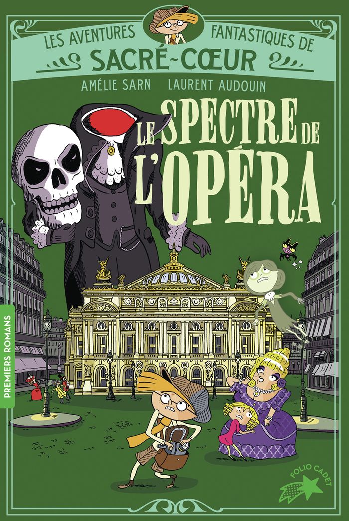 Couverture du livre « Le spectre de l'Opéra », librairie Les Contes Infusés à Corte