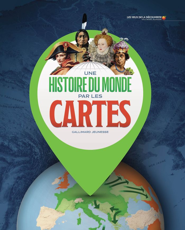 Couverture du livre « UNE HISTOIRE DU MONDE PAR LES CARTES » de Collectif, librairie Les Contes Infusés à Corte