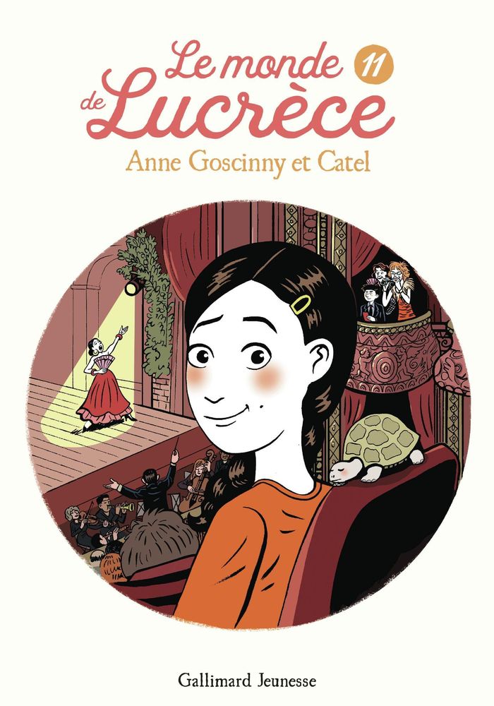 Couverture du livre « LE MONDE DE LUCRECE, 11 », librairie Les Contes Infusés à Corte