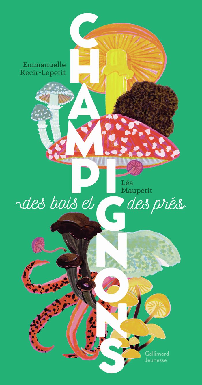 Couverture du livre « CHAMPIGNONS - DES BOIS ET DES PRES », librairie Les Contes Infusés à Corte