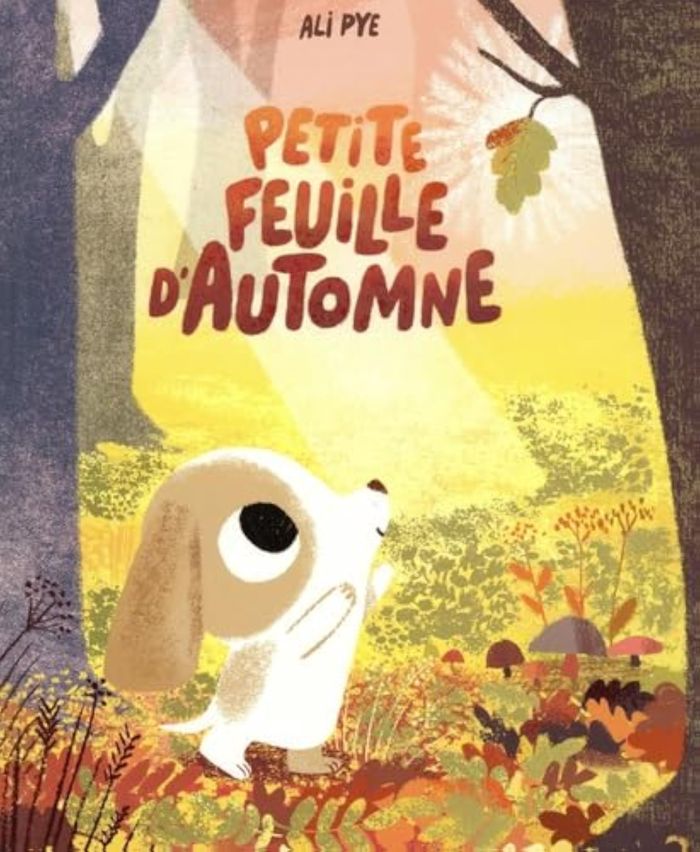 Couverture du livre « PETITE FEUILLE D'AUTOMNE », librairie Les Contes Infusés à Corte