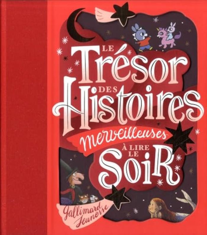 Couverture du livre « LE TRESOR DES HISTOIRES MERVEILLEUSES A LIRE LE SOIR » de Collectif, librairie Les Contes Infusés à Corte