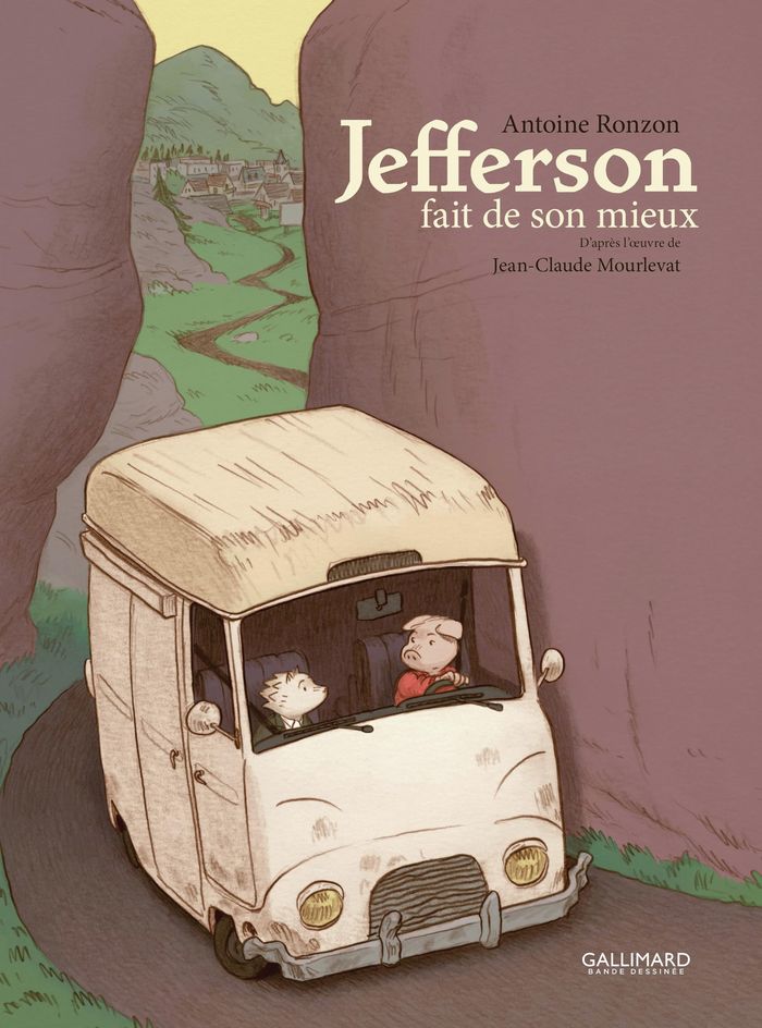 Couverture du livre « JEFFERSON FAIT DE SON MIEUX », librairie Les Contes Infusés à Corte
