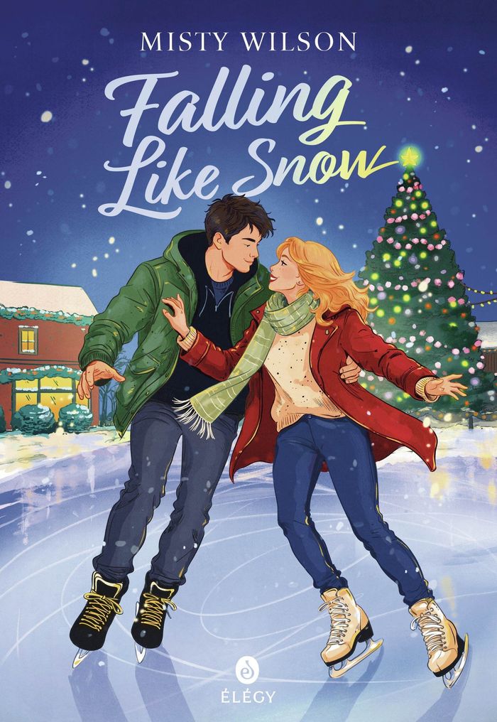 Couverture du livre « FALLING LIKE SNOW », librairie Les Contes Infusés à Corte